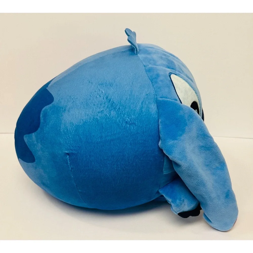 Disney Baby Cuddle Pals Stitch Plush Blue Round Crinkle Stuffed Toy 9 inch 2019
